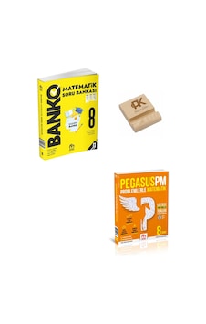 Model Lgs 8. Sınıf Banko Matematik Ve Problemlerle Matematik Soru Bankası + Telefon Standı Model Lgs 8. Sınıf Banko Matematik Ve Problemlerle Matematik Soru Bankası + Telefon Standı