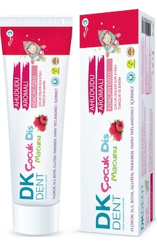 Dermokil DK Dent Ahududu Aromalı Adaçayı Özlü Çocuk Diş Macunu 50 ML