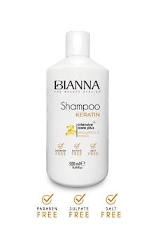 Bianna Keratin Tuzsuz Şampuan 500 ML