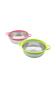 Ivory Ivo-szg312 Metal Süzgeç 21cm Kulplu Çelik Sepet Renkli Plastik Çerçeve Diğer Ivory Ivo-szg312 Metal Süzgeç 21cm Kulplu Çelik Sepet Renkli Plastik Çerçeve Diğer