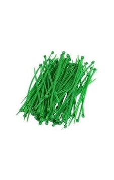 2.5X100Mm 10Cm Plastik Renkli Kablo Bağı 100 Adet Cırt Kelepçe Yeşil 100 Adet 2.5X100Mm 10Cm Plastik Renkli Kablo Bağı 100 Adet Cırt Kelepçe Yeşil 100 Adet