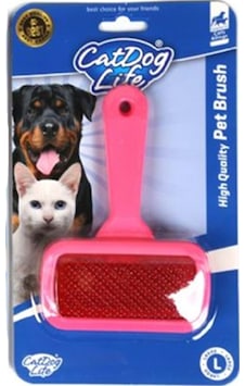 203724 Catlife İnce Telli Kedi Köpek Tarağı L