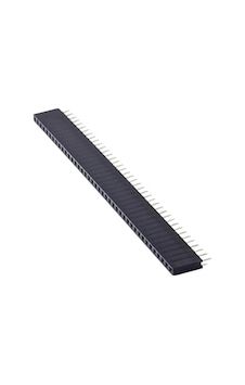 10 Adet - 1x40 Dişi Header - 40 Pin 180 Derece Düz Konnektör 10 Adet - 1x40 Dişi Header - 40 Pin 180 Derece Düz Konnektör