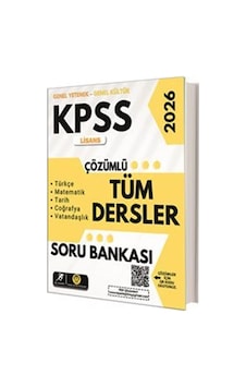 2026 Kpss Lisans Tüm Dersler Çözümlü Soru Bankası / Özgen Bulut 2026 Kpss Lisans Tüm Dersler Çözümlü Soru Bankası / Özgen Bulut