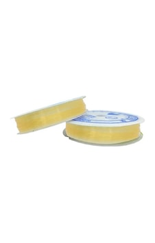 Açık Limon Sarı Misina 1.0 Mm Esnek Silikon El İşi Takı Aksesuar Misinası - 1 Adet Açık Limon Sarı Misina 1.0 Mm Esnek Silikon El İşi Takı Aksesuar Misinası - 1 Adet