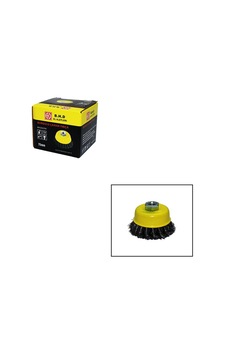 B.h.d El Aletleri Bhd Bhd-00791 Çanak Fırça 75mm Burgulu Korozyon Giderme Pas