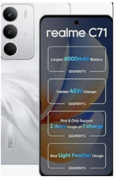 Realme C71 8 GB 256 GB Beyaz (Teşhir) Realme C71 8 GB 256 GB Beyaz (Teşhir)