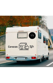 Karavan Sticker Karavan Life Stickerrr 25x50 Karavan Sticker Karavan Life Stickerrr 25x50