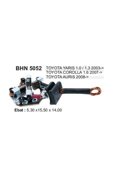 Firca Tasiyici 12V Toyota Corolla Uyumlu Auris Yaris 504627990 Firca Tasiyici 12V Toyota Corolla Uyumlu Auris Yaris 504627990