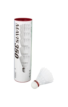 Yonex Mavıs 350 6'lı Beyaz Badmınton Topu - Kırmızı Bant Yonex Mavıs 350 6'lı Beyaz Badmınton Topu - Kırmızı Bant