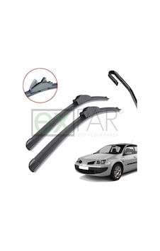 Renault Megane 2 Ön Cam Silecek Süpürgesi Takımı 2003 - 2005 Megan Ön Silecek Renault Megane 2 Ön Cam Silecek Süpürgesi Takımı 2003 - 2005 Megan Ön Silecek