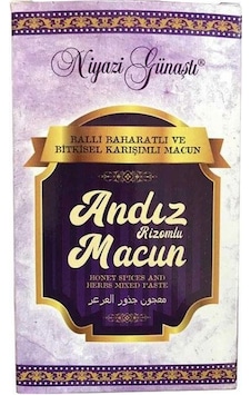 Niyazi Günaştı Ballı Baharatlı Andız Rizomlu Macun 400 G