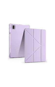 Aksesuarcim Pad Gt Pro İle Uyumlu Kılıf Silikon Yumuşak Kalem Bölmeli Esnek 4 Farklı Stand Olabilen Tablet Kılıfı Lila Sku: Zeusb0frnb7nf2 Arka Kapak