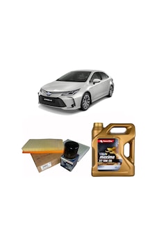 2019-2022 Toyota Corolla 1.2 1.5 1.6 Benzinli Motorlar İçin Yağ Bakım Seti Po 5w 30 3'lü Filtre Seti+motor Yağı 2019-2022 Toyota Corolla 1.2 1.5 1.6 Benzinli Motorlar İçin Yağ Bakım Seti Po 5w 30 3'lü Filtre Seti+motor Yağı