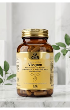Gnb Vivogen Miyo-inositol, L-arjinin, Koenzim Q10, Alfa Lipoik Asit, Bitki Ekstresi Ve Vitamin İçeren Takviye Edici Gıda 120 Kapsül Gnb Vivogen Miyo-inositol, L-arjinin, Koenzim Q10, Alfa Lipoik Asit, Bitki Ekstresi Ve Vitamin İçeren Takviye Edici Gıda 120 Kapsül
