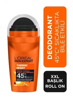L'Oréal Paris Men Expert Thermic Resist Xxl Ball Roll-On Termal Koruma 50 ML L'Oréal Paris Men Expert Thermic Resist Xxl Ball Roll-On Termal Koruma 50 ML