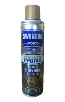Swanson Works Metalik Sprey Boya Gümüş 400 ML N11.15183 Swanson Works Metalik Sprey Boya Gümüş 400 ML N11.15183