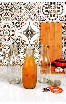 Weck 1062 Ml Juice Kavanoz Set 3 Adet 766 Weck 1062 Ml Juice Kavanoz Set 3 Adet 766