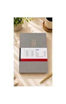 Gıpta 2027 Ticari Ajanda Günlük Kasa Ajandası 17x24 Cm 112-ekk Gri Gıpta 2027 Ticari Ajanda Günlük Kasa Ajandası 17x24 Cm 112-ekk Gri