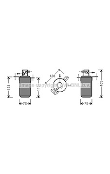 Ava Klima Kurutucu Tüpü Mercedes C Serisi W202 A2028300283 Msd373 Ava Klima Kurutucu Tüpü Mercedes C Serisi W202 A2028300283 Msd373