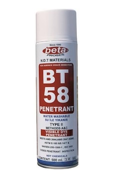 Beta Bt-58 Penetrant Sprey Kontrast Kırmızısı Beta Bt-58 Penetrant Sprey Kontrast Kırmızısı