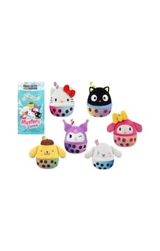 Squishmallows 00879 Hello Kitty Mystery Squad Supriz 13cm Asst-24 Beyaz