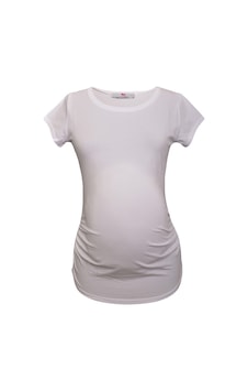 Luvmabelly Maternity 2009 2015 Pamuklu Hamile 9 Renk Mevcut T-shirt-beyaz Luvmabelly Maternity 2009 2015 Pamuklu Hamile 9 Renk Mevcut T-shirt-beyaz