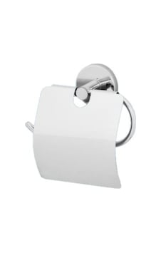 Mk Yapışkanlı Geniş Kapaklı Wc Kağıtlık Krom Krom Mk Yapışkanlı Geniş Kapaklı Wc Kağıtlık Krom Krom
