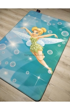 Lisanslı Çocuk Halısı Tinkerbell A1 120X180 Cm Yıkanabilir Halı