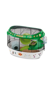 Ferplast Stadium Hamster Kafesi Siyah 49x34x33cm Ferplast Stadium Hamster Kafesi Siyah 49x34x33cm