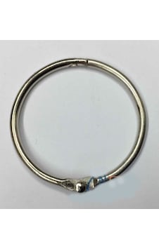 Kilitli Yuvarlak Halka, 3cm - 100 Adet Kilitli Yuvarlak Halka, 3cm - 100 Adet