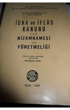 İcra Ve İflas Kanunu İle Nizamnamesi Ve Yönetmeliği/baki Kuru