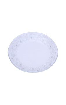 Camhare Dantel Platin Tabak 10368