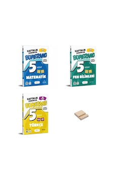 Günay 5. Sınıf Bumerang Matematik Fen Ve Türkçe 3 Kitap Seti Günay 5. Sınıf Bumerang Matematik Fen Ve Türkçe 3 Kitap Seti