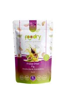 3 Adet Foodry Freeze Dried Fig Dondurularak Kurutulmuş İncir 17 G 3 Adet Foodry Freeze Dried Fig Dondurularak Kurutulmuş İncir 17 G