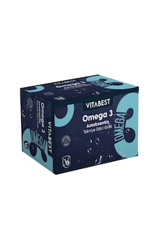 Vitabest Omega 3 Astaksantin 90 Kapsül