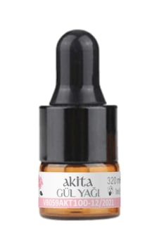 Akita Doğal Gül ve Argan Yağı 1 ML Akita Doğal Gül ve Argan Yağı 1 ML
