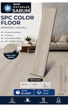 2,23m² Alan Kaplar Spc Parke 4+1mm Plastik Suya Dayanıklı Kilitli Geçmeli Zemin Kaplama Sabuni 2,23m² Alan Kaplar Spc Parke 4+1mm Plastik Suya Dayanıklı Kilitli Geçmeli Zemin Kaplama Sabuni