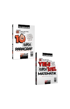Yediiklim Tüm Adaylar için 7 Adımda Temel Matematik ve 10 Adımda Paragraf Konu Anlatımlı Video Çözümlü Soru Bankası Yediiklim Tüm Adaylar için 7 Adımda Temel Matematik ve 10 Adımda Paragraf Konu Anlatımlı Video Çözümlü Soru Bankası