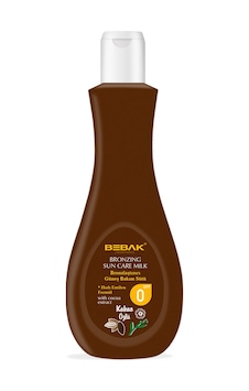 Bebak Kakao Özlü Bronzlaştırıcı Güneş Bakım Sütü 215 ML