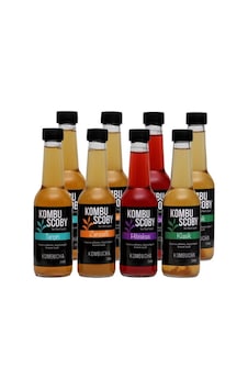 Kombu Scoby Kombucha Karışık Yeni Nesil İçecek 8 x 250 ML Kombu Scoby Kombucha Karışık Yeni Nesil İçecek 8 x 250 ML