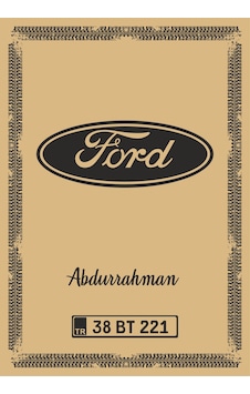 Paspas Kağıdı Ford Logo Ve Kişiye Özel Baskı 100 Ad. 35x50 Cm Paspas Kağıdı Ford Logo Ve Kişiye Özel Baskı 100 Ad. 35x50 Cm