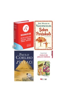 Ortaöğretim Sözlüklü Okuma Seti 1 4 Kitap Set & Redhouse Büy...