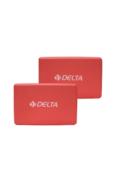 Delta Çiftli Yoga Blok - 2 Adet Yoga Block - Eva Yoga Bloğu Seti-Kırmızı Delta Çiftli Yoga Blok - 2 Adet Yoga Block - Eva Yoga Bloğu Seti-Kırmızı