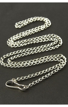 Düz - 302 - Kolye Zinciri 65 Cm - Spt-gld - Gümüş Rengi Düz - 302 - Kolye Zinciri 65 Cm - Spt-gld - Gümüş Rengi