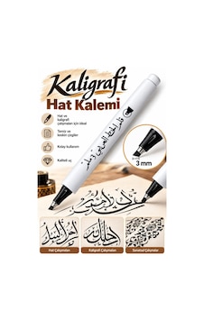 Kesik Uç Supreme Arabic Kaligrafi Ve Hat Kalemi : 3,0 Mm : Siyah Artline 1 Adet Kesik Uç Supreme Arabic Kaligrafi Ve Hat Kalemi : 3,0 Mm : Siyah Artline 1 Adet