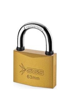 Sgs Asma Kilit Sarı Boyalı 50 Mm Sgs Asma Kilit Sarı Boyalı 50 Mm