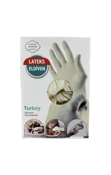 Onton Çok Amaçlı Latex Eldiven 1 Koli 72 Paket X 6 Adet . Muayene, Ameliyat Eldiveni