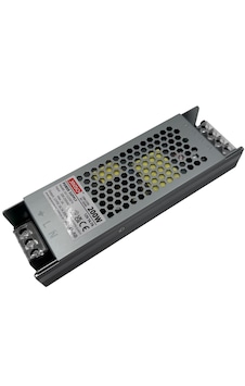 Jinbo 200w 12v 16.7a Ip20 Slim Metal Kasa Iç Mekan Şerit Led Trafo Jlv-12200tk Jinbo 200w 12v 16.7a Ip20 Slim Metal Kasa Iç Mekan Şerit Led Trafo Jlv-12200tk
