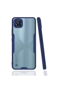 Newface - 769 - Realme C11 2021 Kılıf Platin Silikon - Csmo-tex - - Lacivert Newface - 769 - Realme C11 2021 Kılıf Platin Silikon - Csmo-tex - - Lacivert